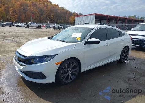 2019 Honda Civic Sport from USA, damaged, VIN 2HGFC2F84KH557097